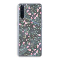 Sierlijke bloemen: Oppo A91 Transparant Hoesje