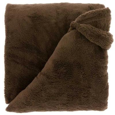 Unique Living plaid justin 200 x 150 cm rocky brown