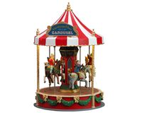 Christmas cheer carousel b/o (4.5v) - LEMAX