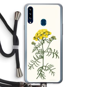 Tansy: Samsung Galaxy A20s Transparant Hoesje met koord