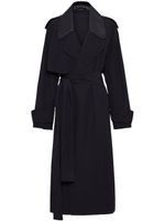 Ferragamo trench à manches longues - Noir