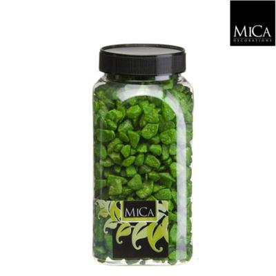 Marbles groen fles 1 kilogram - Mica decorations