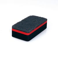 Sigel GL187 vlakgum EVA (Ethyleen-vinyl-acetaat), Fleece Zwart, Rood 1 stuk(s) - thumbnail