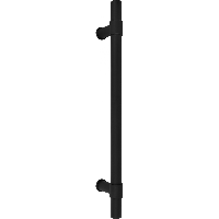 Formani | PB400 PA | Deurgreep | mat zwart