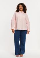 Yoek Jeans wide leg 5-pocket met strass | Indigo | Maat 50