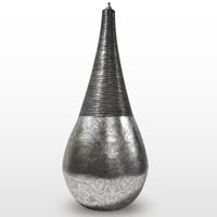 Vloerlamp Alisha zilver XL