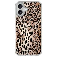 iPhone 16 hybride hoesje - Golden wildcat