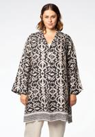 Yoek Blazer-blouse MURCIA | Zwart | Maat 54/56
