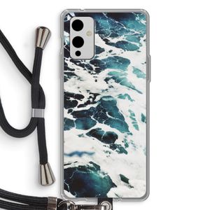 Golven: OnePlus 9 Transparant Hoesje met koord