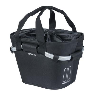 Basil classic carry all kf - fietsmand - voorop - zwart