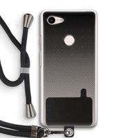 Musketon Halftone: Pixel 3 Transparant Hoesje met koord