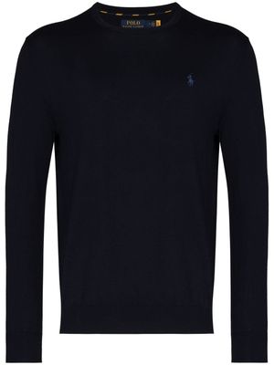 Polo Ralph Lauren pull à logo - Bleu