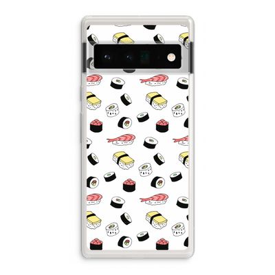 Sushi time: Google Pixel 6 Pro Transparant Hoesje