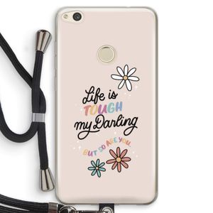 Tough Life: Huawei Ascend P8 Lite (2017) Transparant Hoesje met koord
