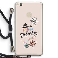 Tough Life: Huawei Ascend P8 Lite (2017) Transparant Hoesje met koord