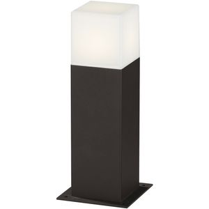 LED Tuinverlichting - Staand Buitenlamp - Trion Hudsy - 3.5W - Warm Wit 3000K - Spatwaterdicht IP44 - Mat Antraciet - Aluminium