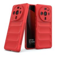 Rugged Series Xiaomi 12S Ultra TPU Case - Rood - thumbnail