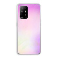 Flow mist pastel: Oppo A94 5G Transparant Hoesje
