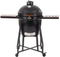 Arbaer Kamado Large Ø 21 inch met Frame Keramisch Zwart - thumbnail