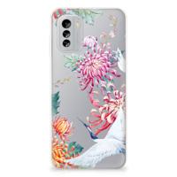 Nokia G60 | TPU Hoesje | Bird Flowers