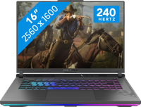 ASUS ROG Strix G16 G614JIR-N4139W Intel® Core™ i9 i9-14900HX Laptop 40,6 cm (16") WQXGA 16 GB DDR5-SDRAM 2 TB SSD NVIDIA GeForce RTX 4070 Wi-Fi 6E (802.11ax) Windows 11 Home Zwart, Grijs - thumbnail