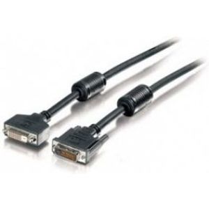 Equip 118973 DVI kabel 3 m DVI-D Zwart