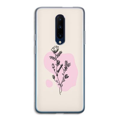 Roses are red: OnePlus 7 Pro Transparant Hoesje