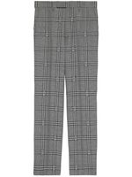 Gucci pantalon de costume Horsebit en laine - Gris - thumbnail