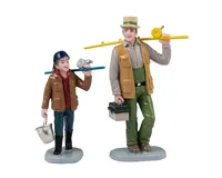 Fishin Time Lemax Vail Village Collection 2024