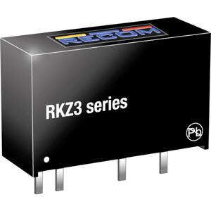 RECOM RKZ3-1205S DC/DC-converter, print 600 mA 3 W Aantal uitgangen: 1 x Inhoud 1 stuk(s)