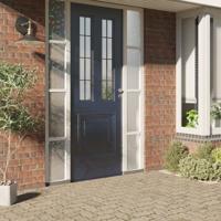 VidaXL Raamfolie 3d regenboogpatroon mat 90x1000 cm pvc