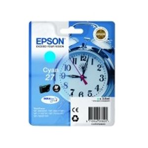 Epson Alarm clock 27 DURABrite Ultra inktcartridge 1 stuk(s) Origineel Cyaan