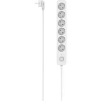 Hama 00116078 Stekkerdoos met schakelaar Wit Randaarde stekker 1 stuk(s)