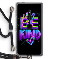 Be Kind: Sony Xperia XZ2 Transparant Hoesje met koord