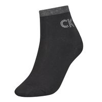 Calvin Klein Women Big Crystal Logo Short Sock