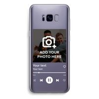 Music Player: Samsung Galaxy S8 Plus Transparant Hoesje Music Player: Samsung Galaxy S8 Plus Transparant Hoesje