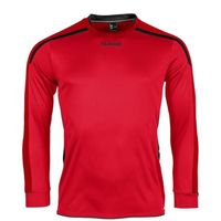 Hummel 111005 Preston Shirt l.m. - Red-Black - XXL