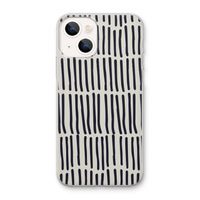 Moroccan stripes: iPhone 13 mini Transparant Hoesje