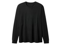esmara Men Heren thermoshirt - Plus size (Zwart, 4XL (68/70))