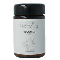 D3 1000 IU MCT-poeder (kokos) 60 Vegetarische capsules