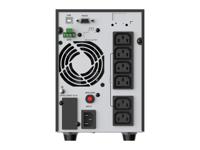 Conceptronic ZEUS52E2K UPS Dubbele conversie (online) 2 kVA 1800 W 6 AC-uitgang(en)