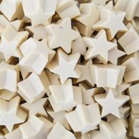 Kerststerren wit 300 gram