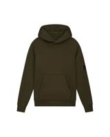 Malelions winter hoodie jongens - groen - nylon, zak