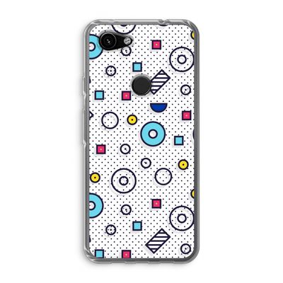 8-bit N°9: Google Pixel 3a Transparant Hoesje