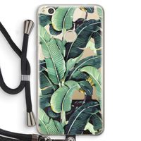 Bananenbladeren: Huawei Ascend P8 Lite (2017) Transparant Hoesje met koord