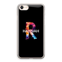 Abstract Spectrum: iPhone 8 Transparant Hoesje
