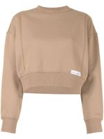 3.1 Phillip Lim EVERYDAY TERRY CREW SWEATSHIRT - Tons neutres