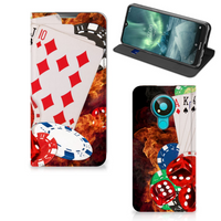 Nokia 3.4 Hippe Standcase Casino - thumbnail