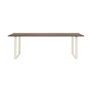 Muuto 70/70 eettafel 225 X 90 cm smoked oak/zand