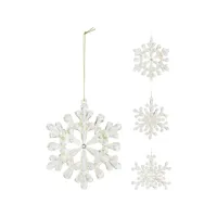 SNEEUWVLOK HANGDECO 12X12CM 3A